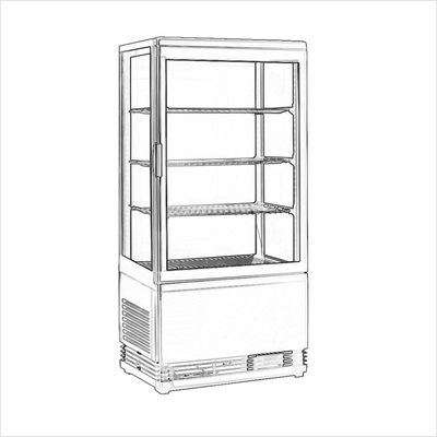 ../frankl24shop/Ku╠êhlvitrine schwarz _GGM Gastro_ (Vitrine fu╠êr Selbstbedienung)